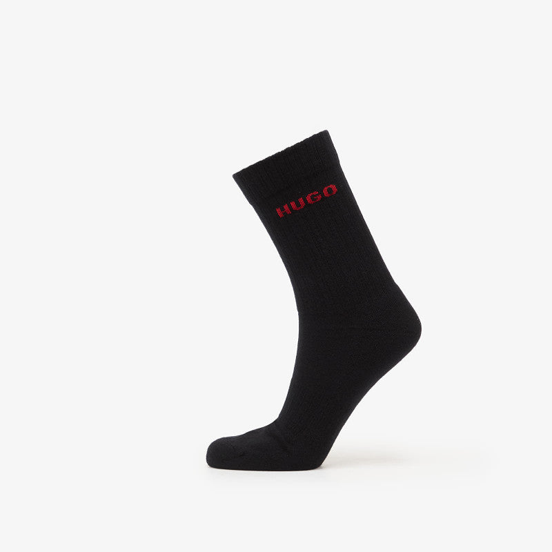 Hugo Boss Qs Angry Dog Socks 3-Pack White