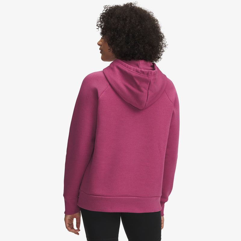 Under Armour Rival Flc Shimmer Hdy Red