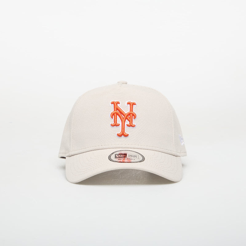 New Era 9FORTY New York Mets Aframe Mlb Outline Script Stone