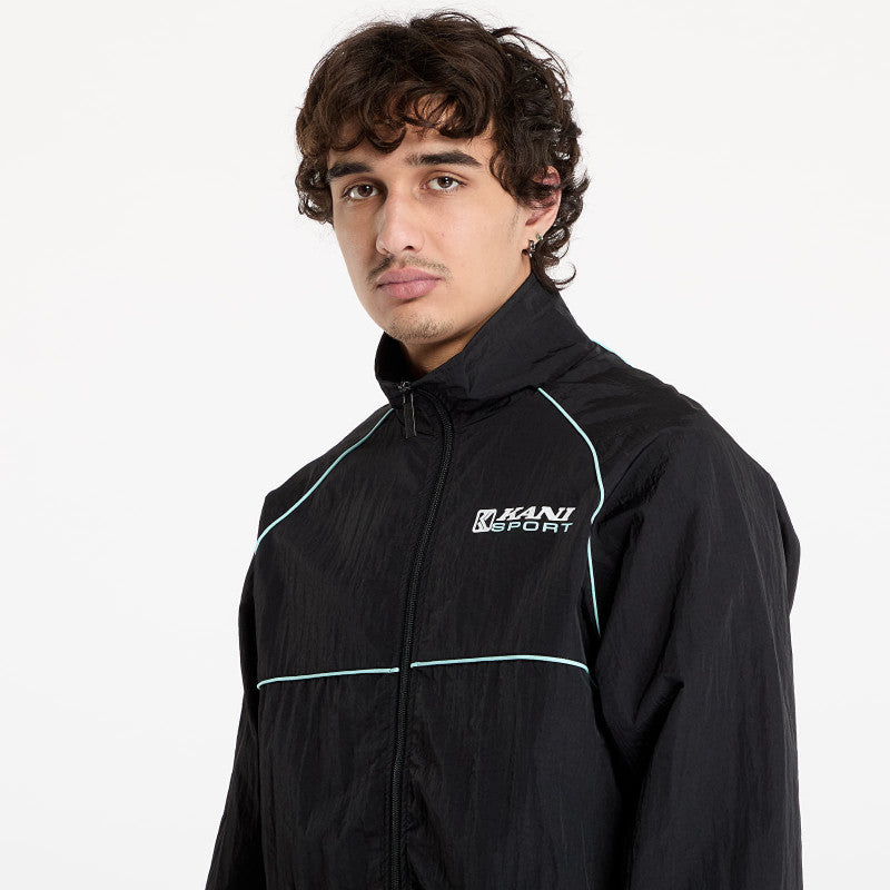 Karl Kani OG Sport Track Jacket Black/ Light Blue