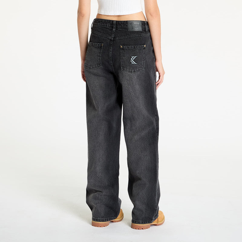 Karl Kani OG Five Pocket Straight Leg Denim Vintage Black