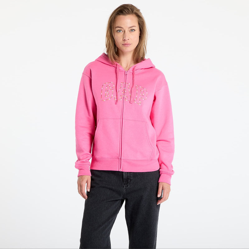 GAP Logo Hoodie Pink