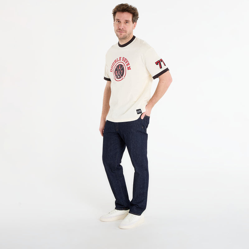 EA7 Emporio Armani Train Graphic Series M Tee Ss Vanilla Ice