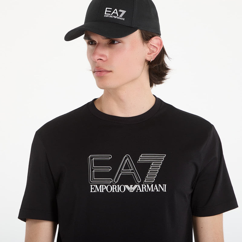 EA7 Emporio Armani Train Visibility T-Shirt Black