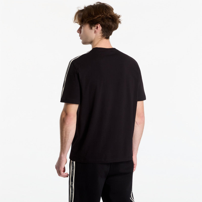 EA7 Emporio Armani Train Logo Series M Tape Tee S Black
