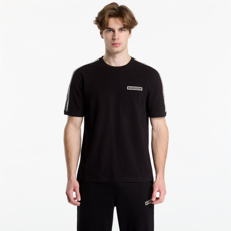 EA7 Emporio Armani Train Logo Series M Tape Tee S Black