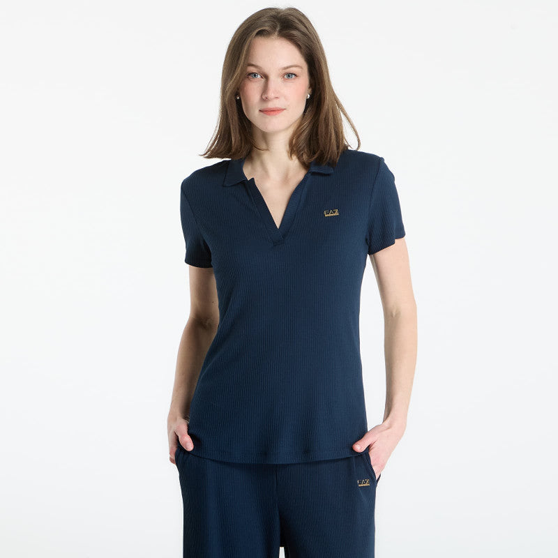 EA7 Emporio Armani Train Costa Polo Shirt Armani Blue