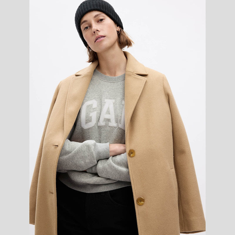 GAP Logo Sweatshirt Light Heather Grey