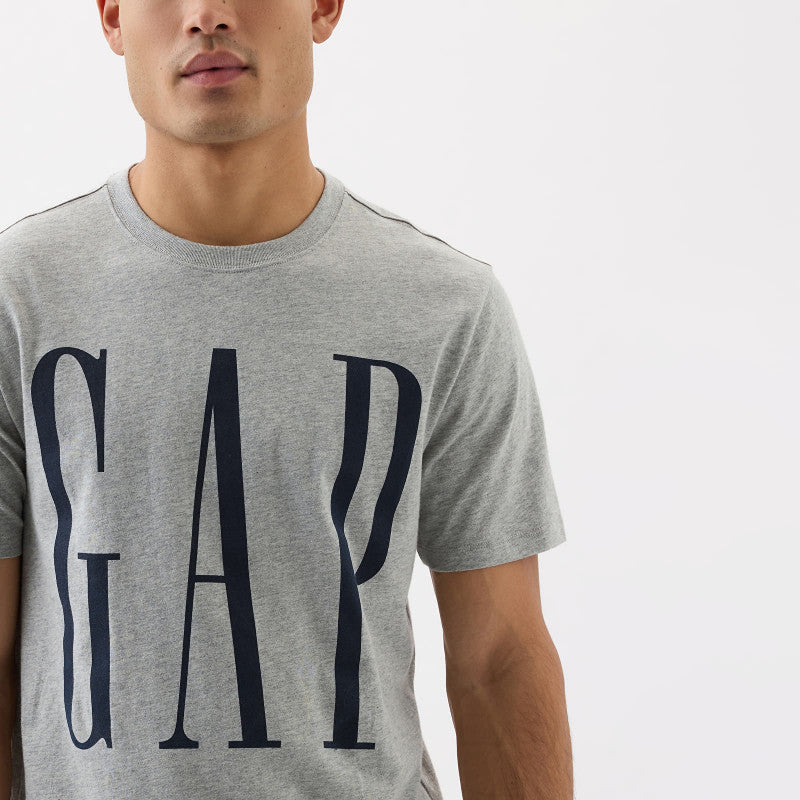 GAP Logo Tee Heather Grey