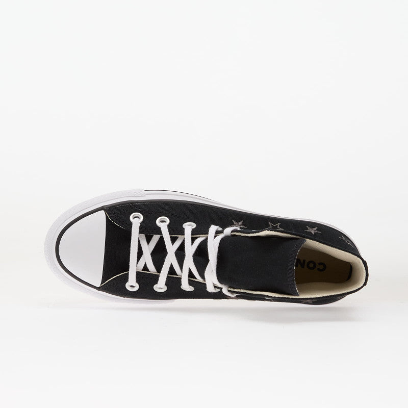 Converse Chuck Taylor All Star Lift Platform Celestial Hi Black/ Natural Ivory/ White