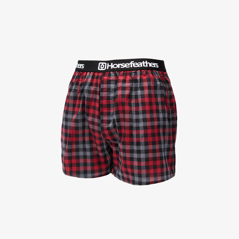Bokserki Horsefeathers Clay Boxer Shorts Charcoal
