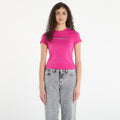 Karl Lagerfeld Jeans Slim Ss Reflection Tee Very Berry