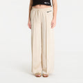 Karl Lagerfeld Jeans Wide Leg Satin Pant Champagne