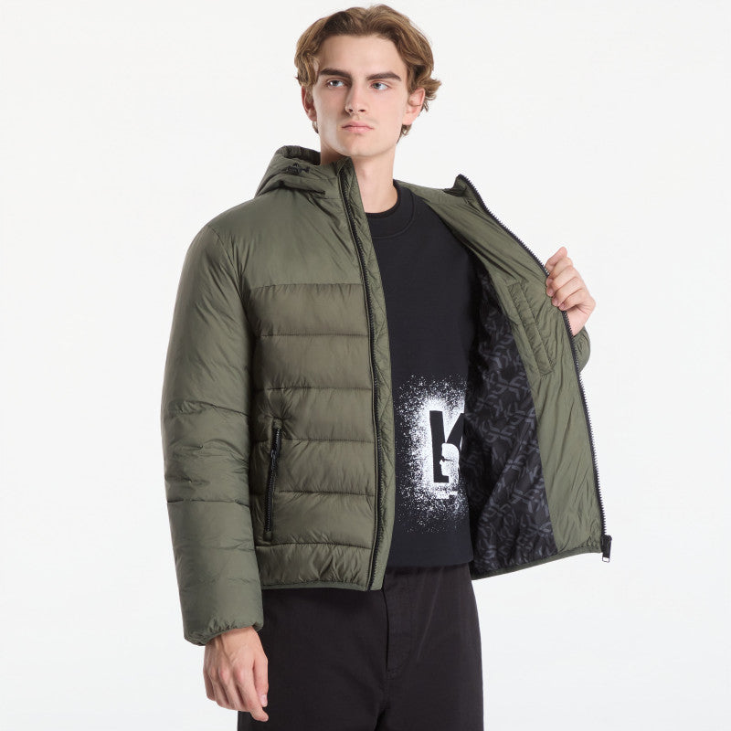 Karl Lagerfeld Jeans Light Padded Jacket Beetle
