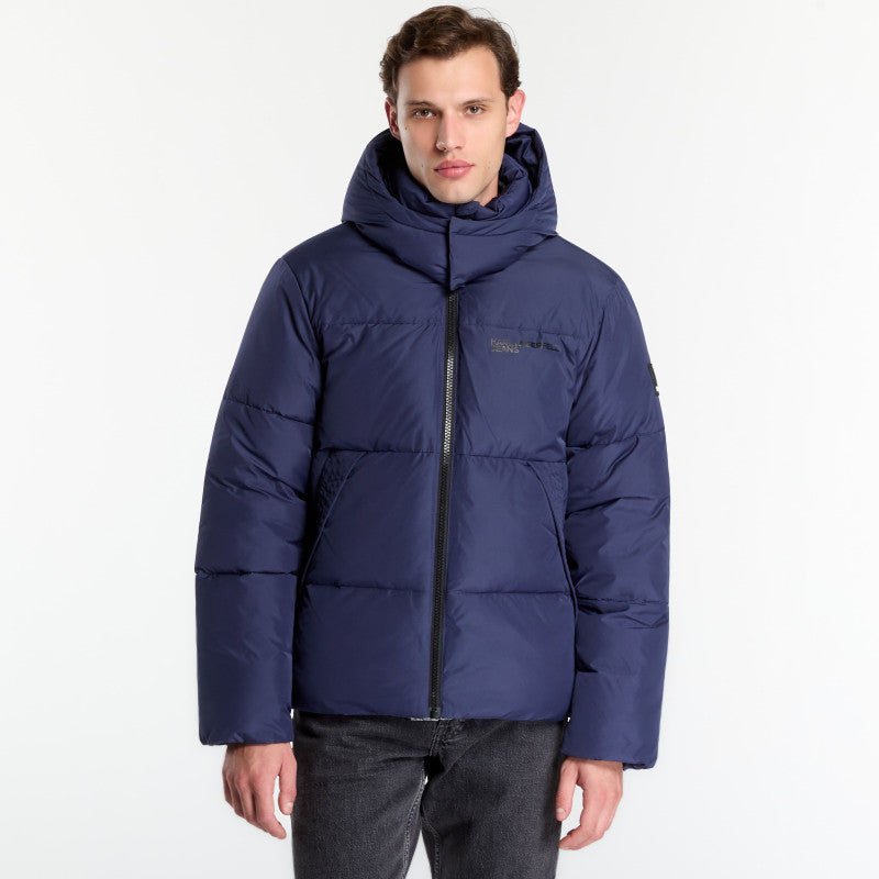 puchowa Karl Lagerfeld Jeans Puffer Peacoat