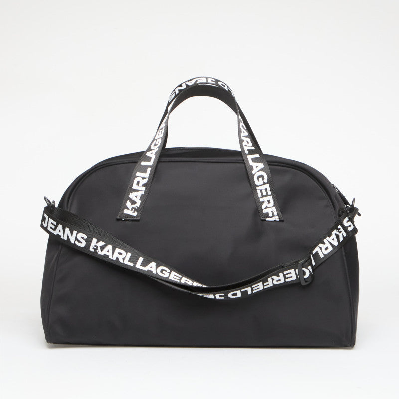Karl Lagerfeld Jeans Nylon Gymbag Black
