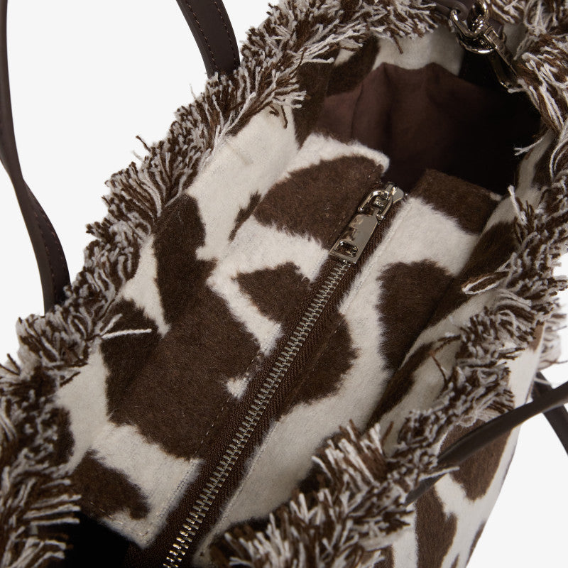 MC2 Saint Barth Colette Felt N Bag Cow
