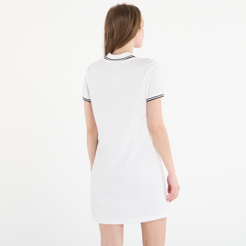 Sukienka FRED PERRY Twin Tipped Fred Perry Dress Snow White/ Navy