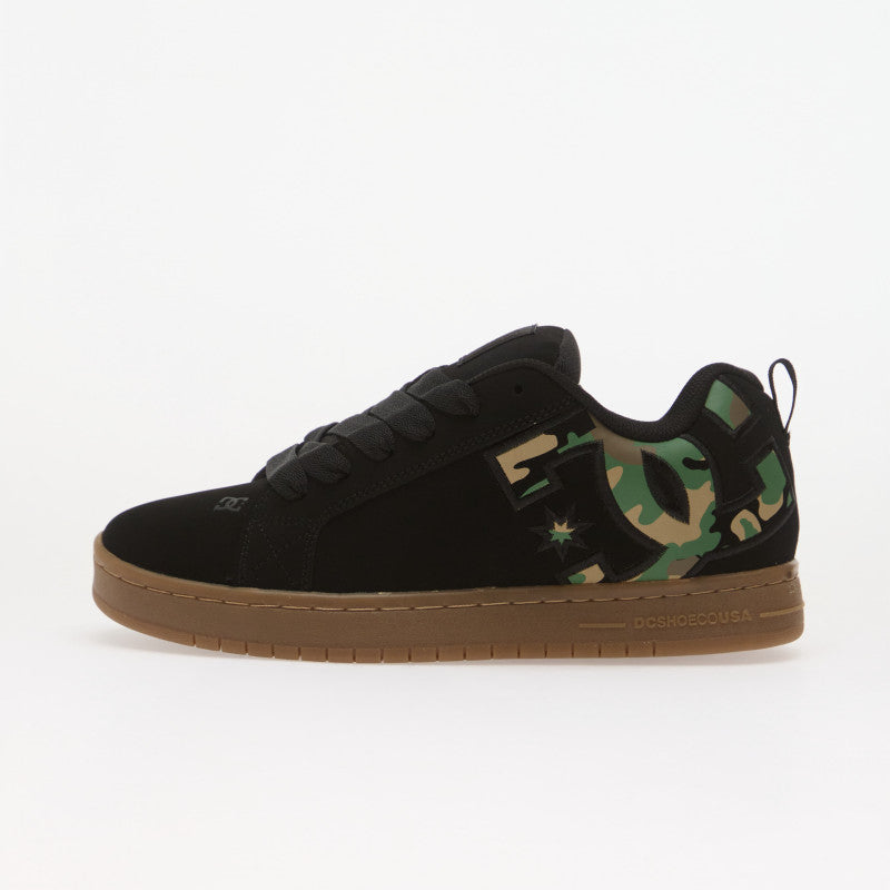 DC Court Graffik Black/ Black/ Gum