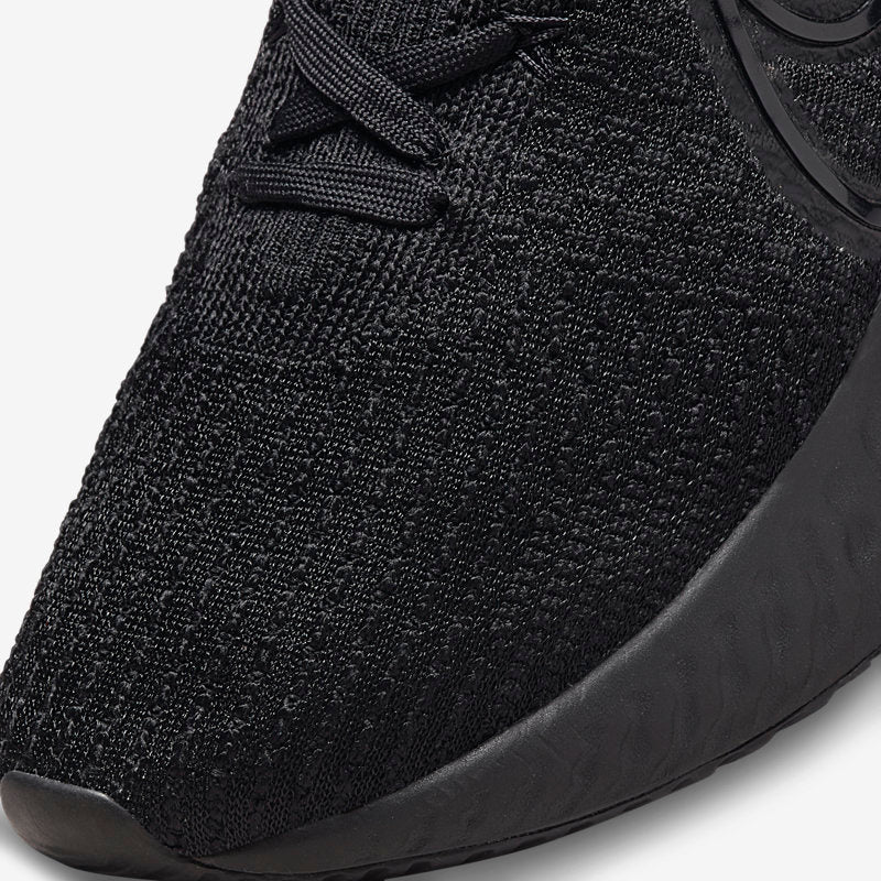 Nike React Infinity Run Flyknit 3 Triple Black