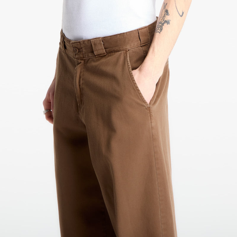 Jeansy Dickies 247 Loose Gd Work Pant Timber Brown
