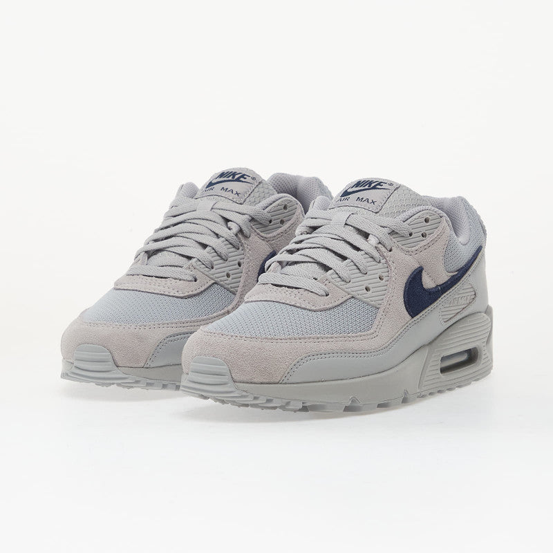 Nike Air Max 90 Wolf Grey/ Midnight Navy-Wolf Grey