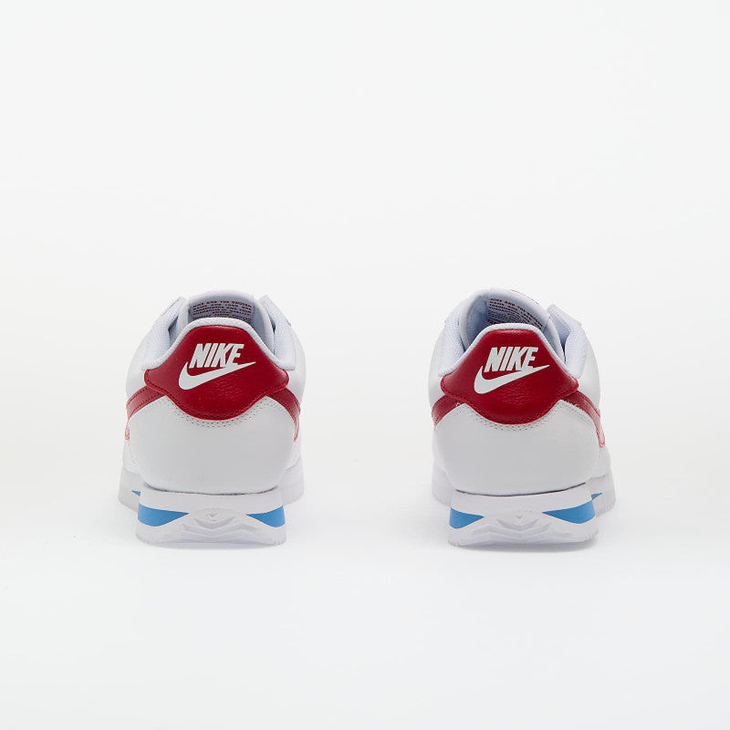 Nike Cortez White/ Varsity Red-Varsity Blue