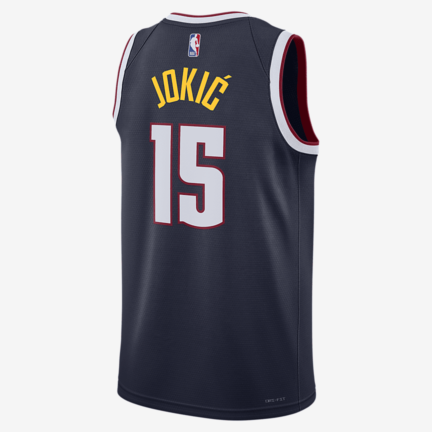 Nike Dri-FIT NBA Denver Nuggets Icon Edition Swingman Tank krepšinio marškinėliai