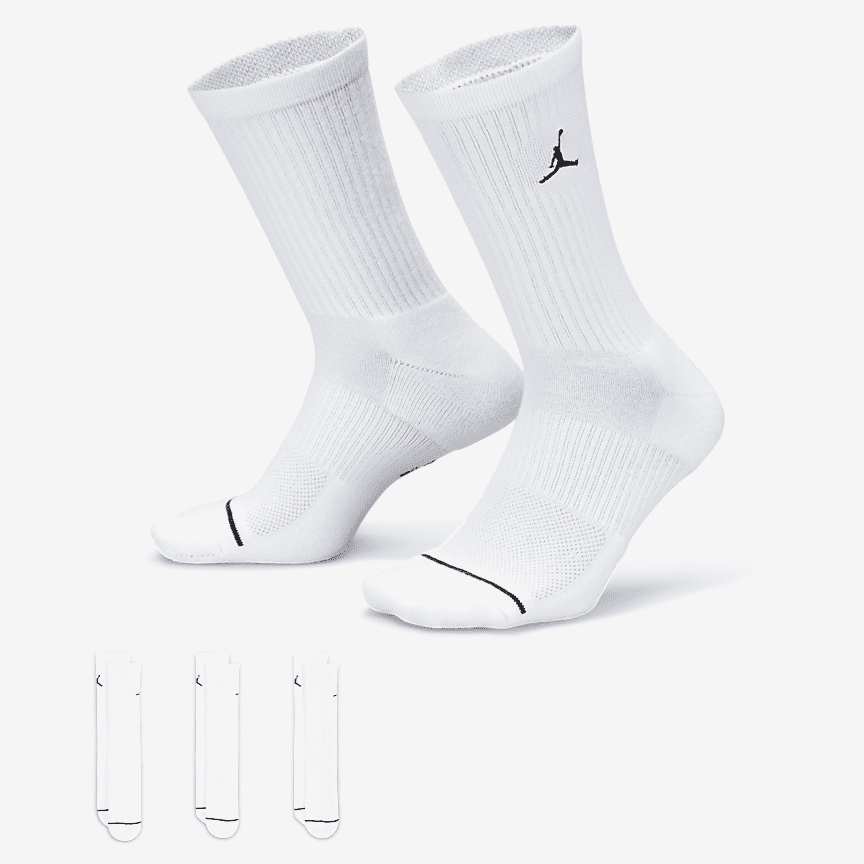 Jordan Everyday Crew Dri-Fit Kojinės (3 Poros)