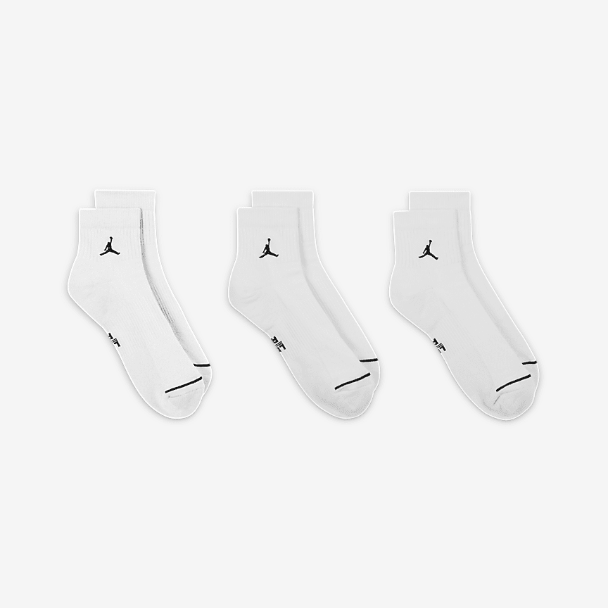 Jordan Everyday Ankle Dri-Fit Kojinės (3 Poros)