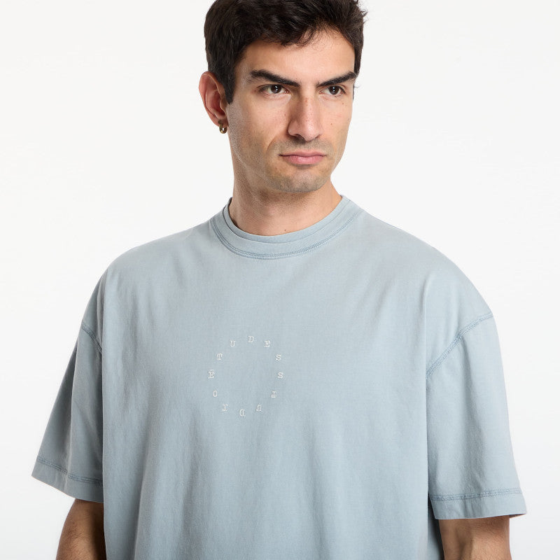 Études Studio Relax T-Shirt Circle Blue Gray
