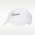 Nike Club Unstructured Swoosh Cap White/ White
