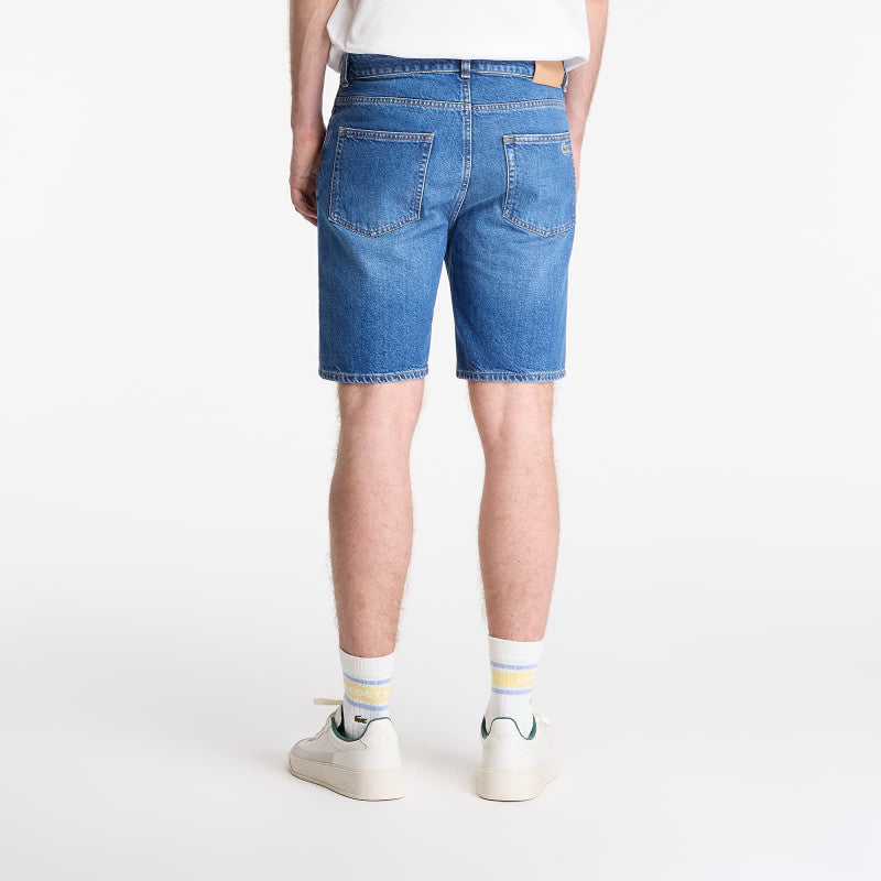 LACOSTE Bermuda Shorts Washed Deep Medium