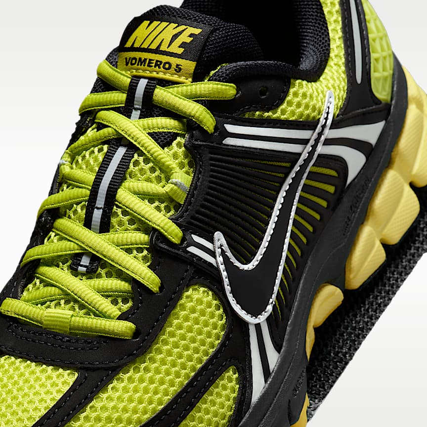 Nike Zoom Vomero 5 Black/ Cyber-Mtlc Platinum-Bright Cactus