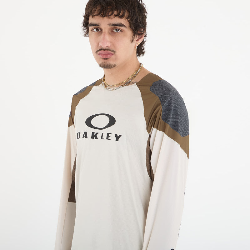 Oakley Seeker Edge Ls Jersey Mist/ Army Green