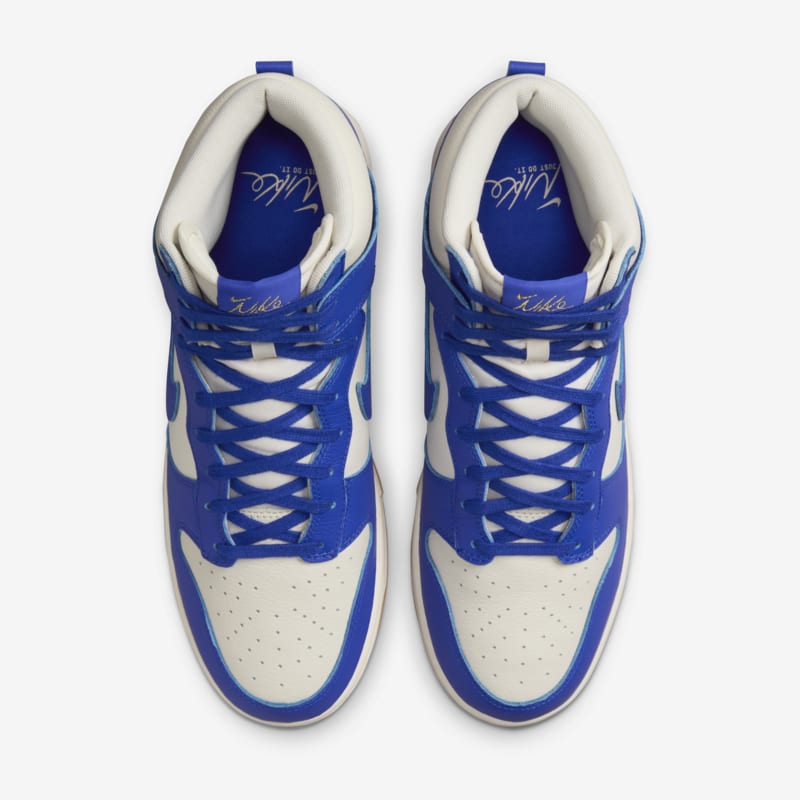 Nike Dunk High Retro SE Phantom/Racer Blue-Pale Ivory-Gum Yellow