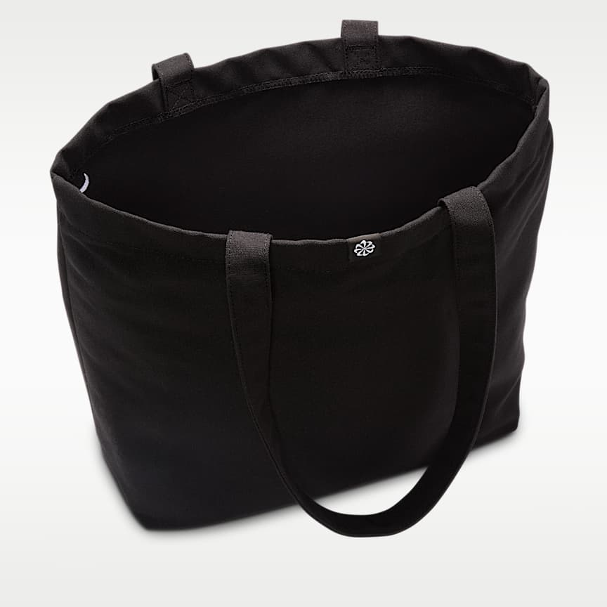 Nike Heritage 2.0 Tote Bag (22L) Black/ Volt/ White 22
