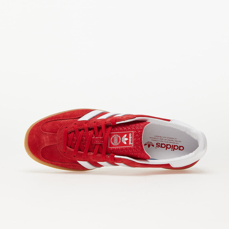 adidas Originals Gazelle Indoor Scarlet/ Cloud White/ Scarlet 45