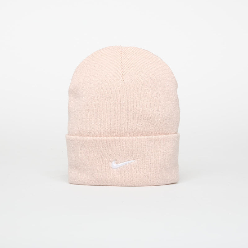 Nike Peak Swoosh Beanie Silt Red/ White