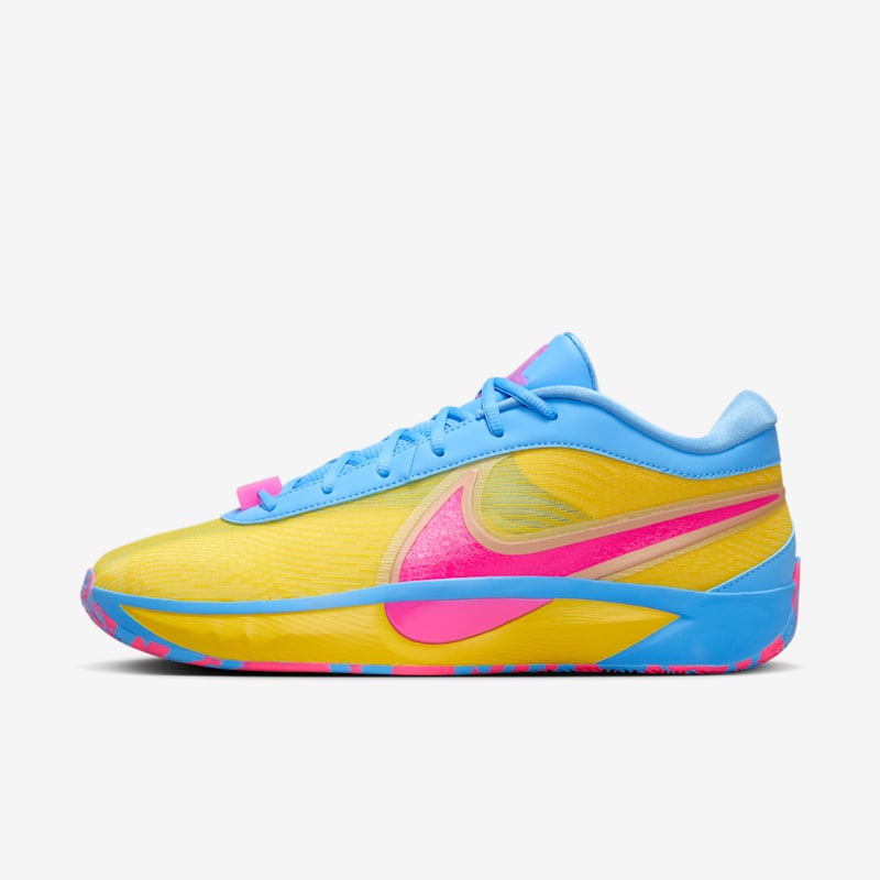 Nike Giannis Freak 6 „Candy Funhouse” Lightning/University Blue/Hyper Pink