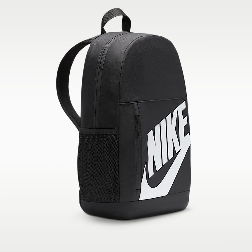Nike Elemental Big Kids' Backpack (20L) Black/ Orange/ White 20
