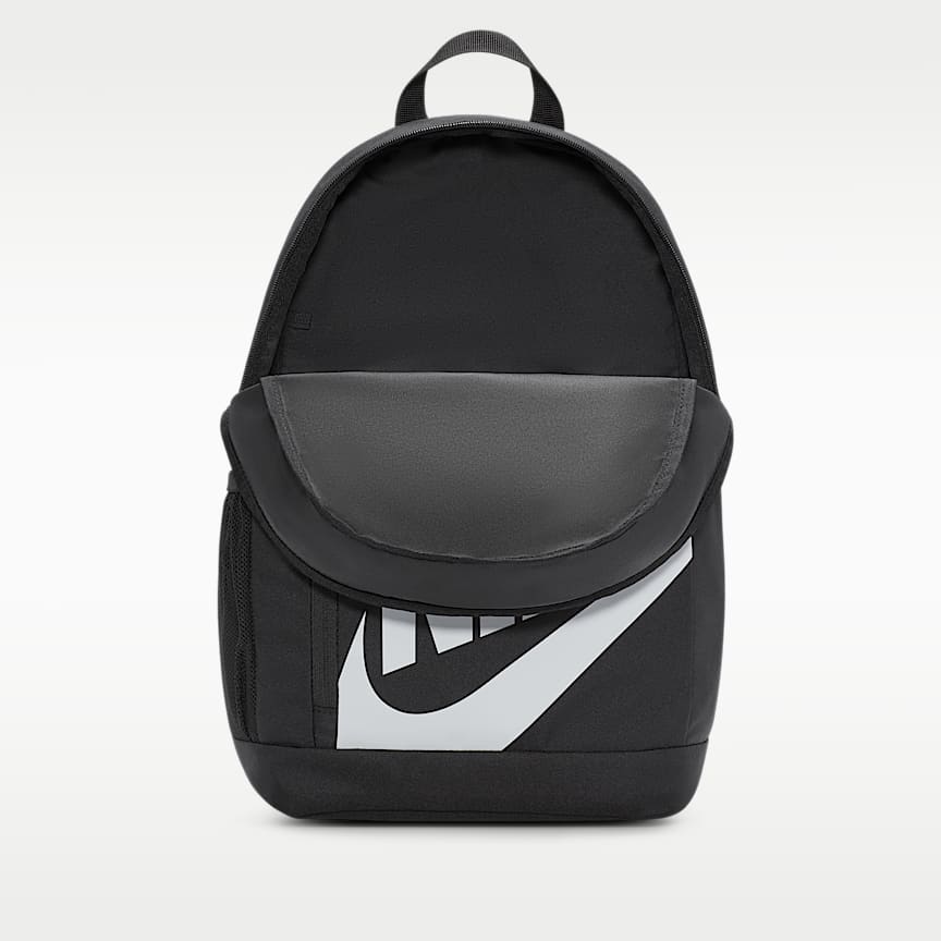 Nike Elemental Big Kids' Backpack (20L) Black/ Orange/ White 20