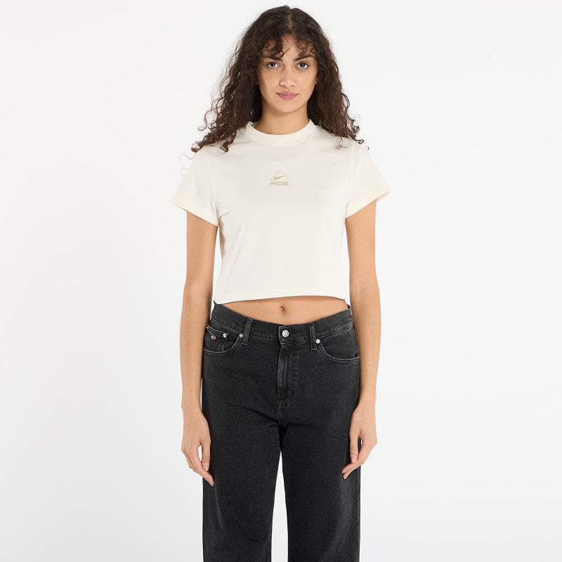 Nike ACG Women's Dri-FIT Short-Sleeve T-Shirt Pale Ivory/ Lt Khaki/ Parachute Beige