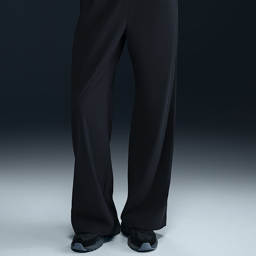 Nike 24.7 PerfectStretch Women's Dri-FIT High-Waisted Loose Wide-Leg Pants Black/ Dk Smoke Grey