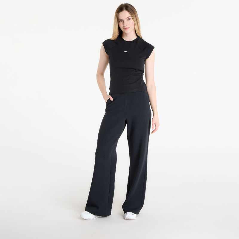 Nike 24.7 ImpossiblySoft Women's Dri-FIT High-Waisted Loose Flared Pants Black/ Dk Smoke Grey