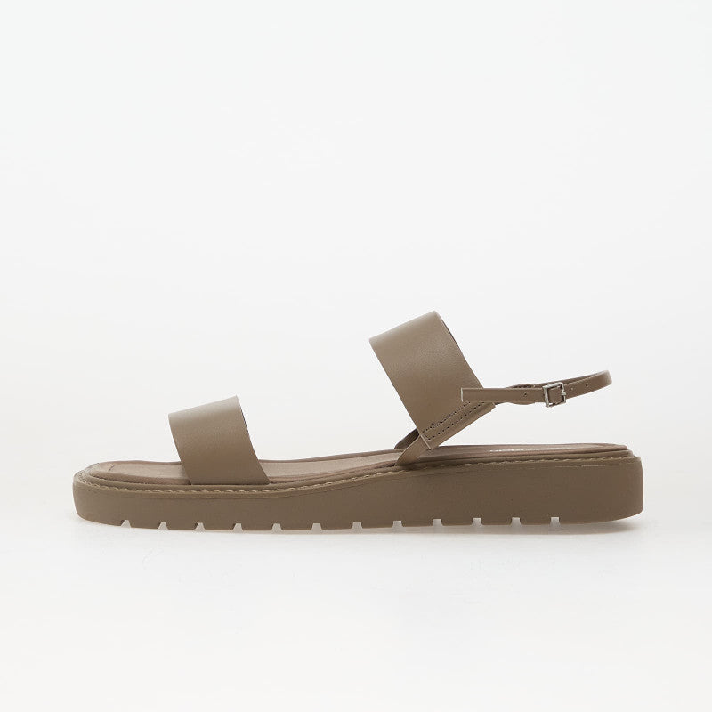 Calvin Klein Sq Molded Sandal Slide Gray