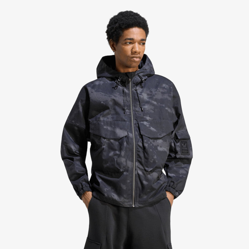 Wiatrówka adidas Camo Jacket Black
