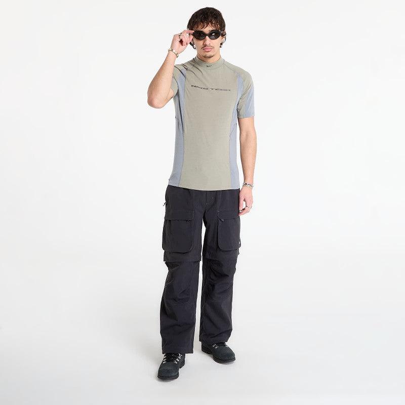 Nike Men's Dri-FIT Short-Sleeve Base Layer Light Army/ Cool Grey/ Cool Grey/ Black