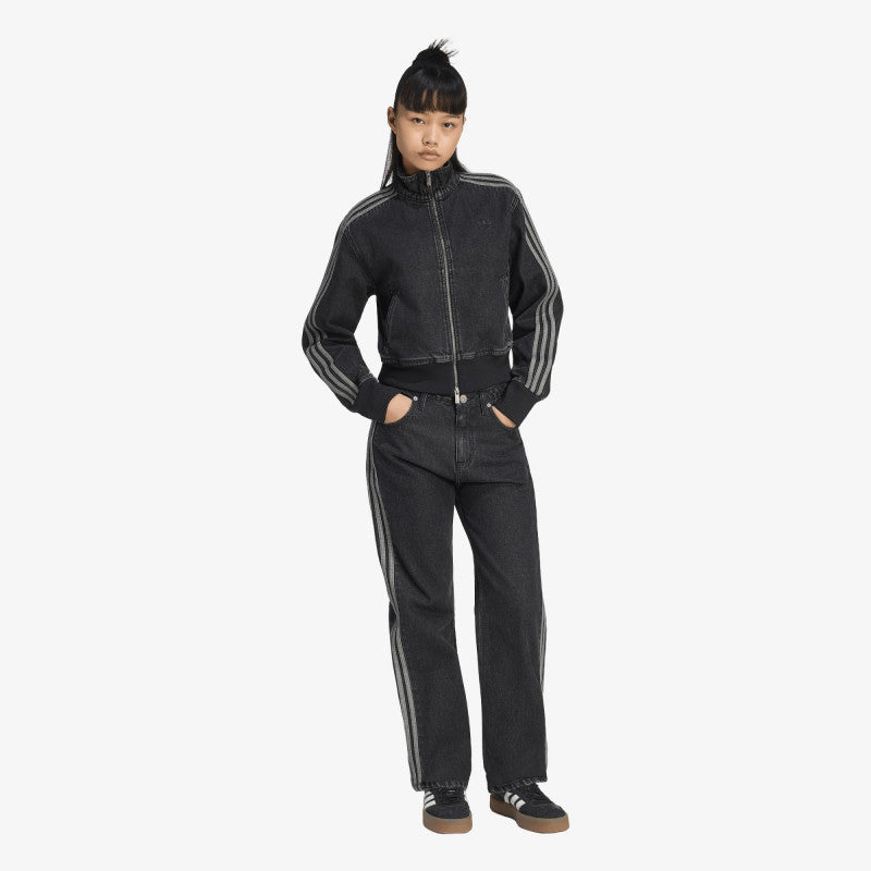 adidas Firebird Denim Tracktop True Black Denim