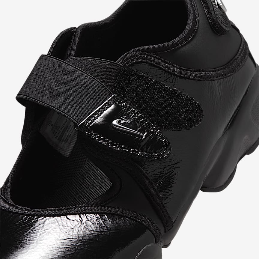Nike Wmns Air Rift Black/ Metallic Silver-Black